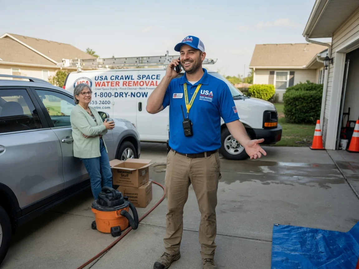 Crawl Space Water Removal Tom Bean, TX FAQs